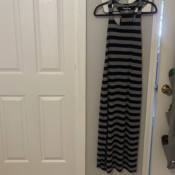 Just Love striped long maxi/ summer dress - Picture 3 of 10